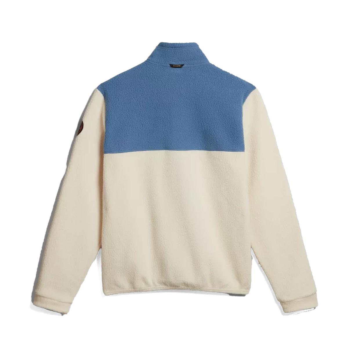 Napapijri Felpa con zip Anderby Whitecap Gray - 2