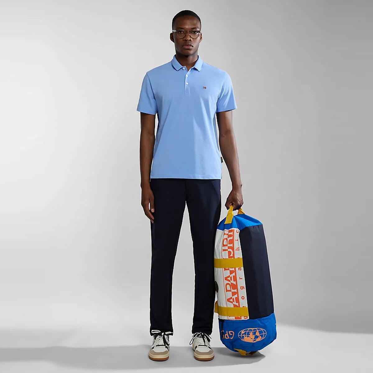 Napapijri Polo Ealis Blu Flower - 3