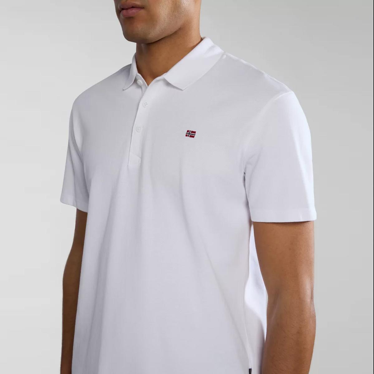 Napapijri Polo Ealis Bright White - 7