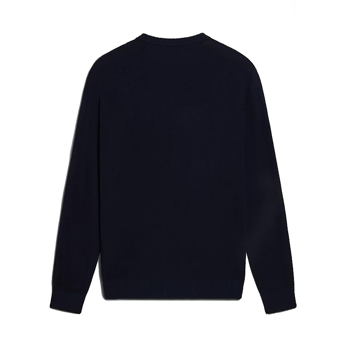 Napapijri Maglione Linen Blu Marine - 6