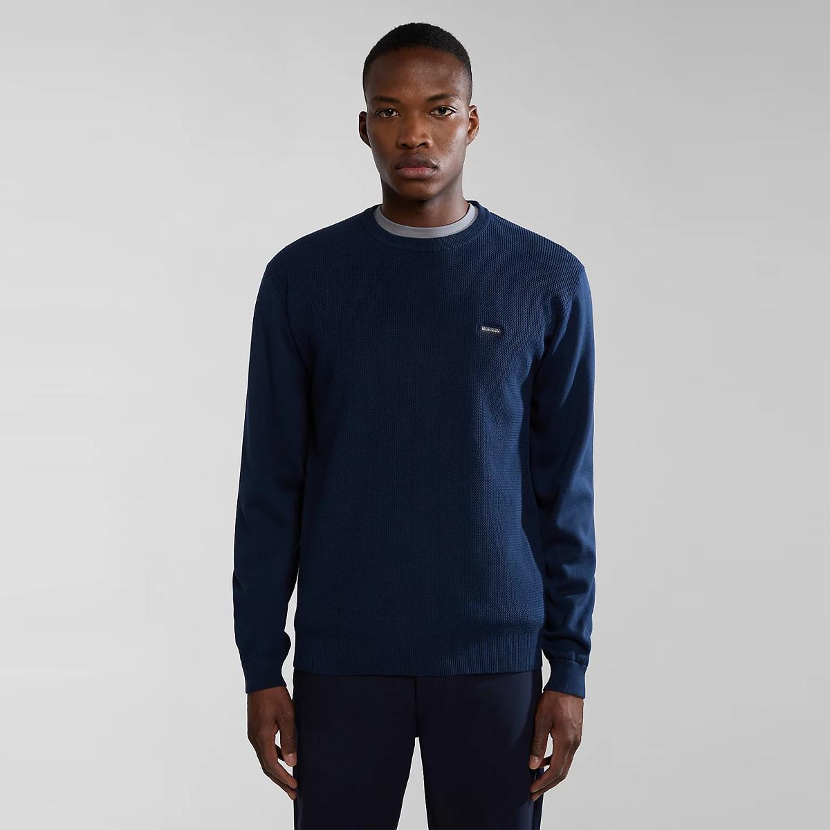 Napapijri Maglione Barensee Blu Marine - 2