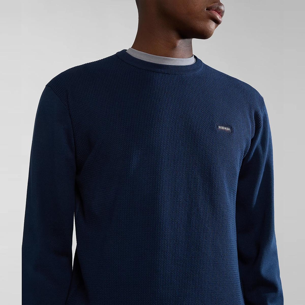 Napapijri Maglione Barensee Blu Marine - 5