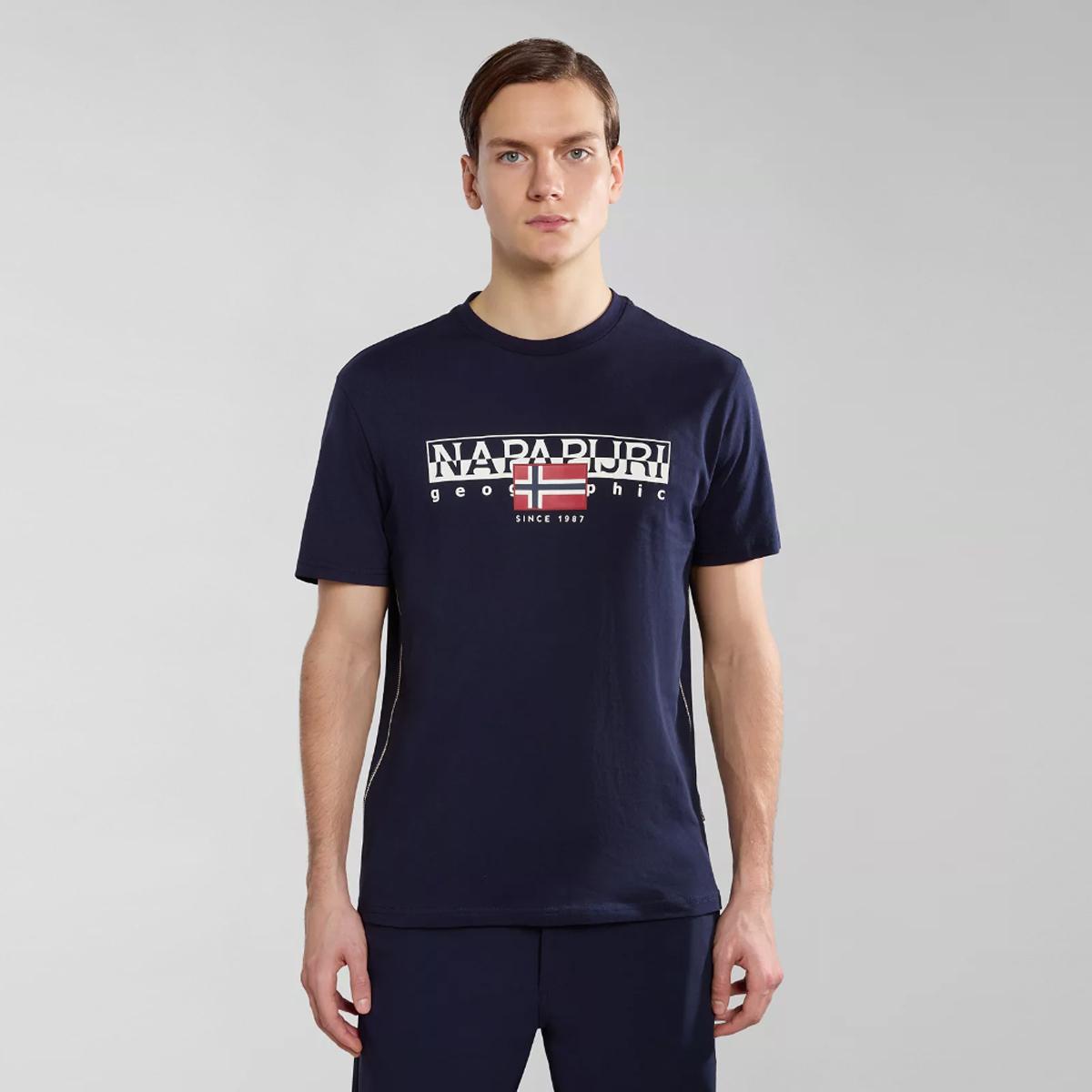 Napapijri T-Shirt Aylmer Blu Marine - 3