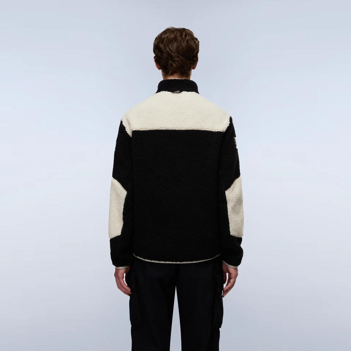 Napapijri Felpa in pile Yupik Multicolour Black - 5