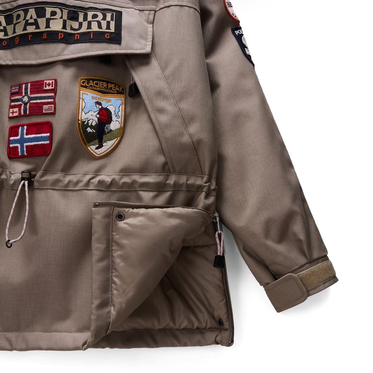 Napapijri Giacca Anorak Skido 1990 Fallen Rock - 3