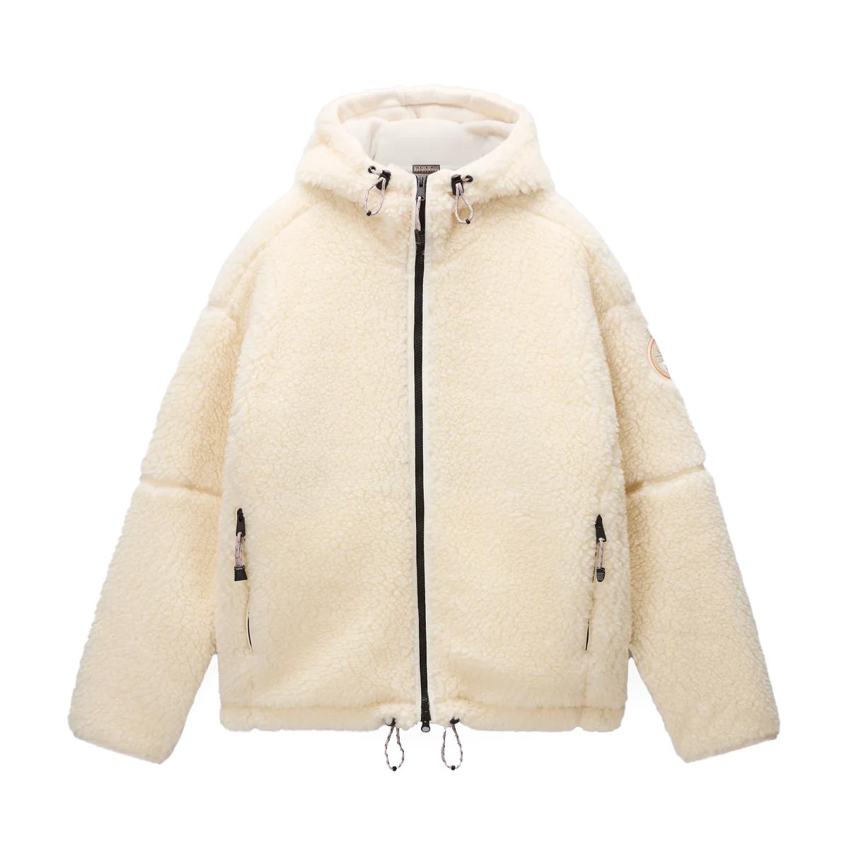 Napapijri Felpa in pile Tires Beige Dimity - 1