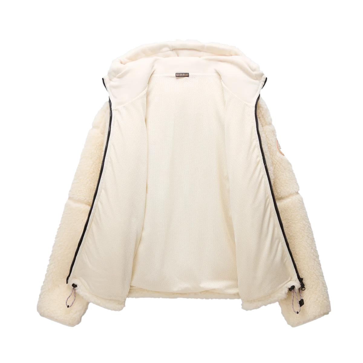 Napapijri Felpa in pile Tires Beige Dimity - 3