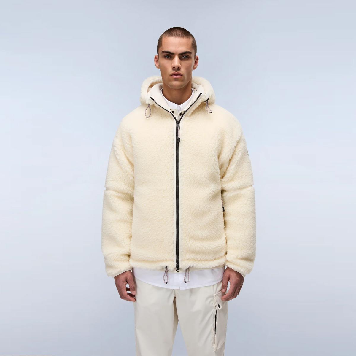 Napapijri Felpa in pile Tires Beige Dimity - 4