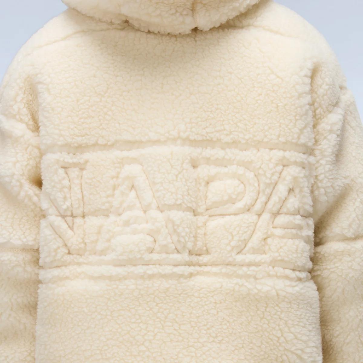 Napapijri Felpa in pile Tires Beige Dimity - 8