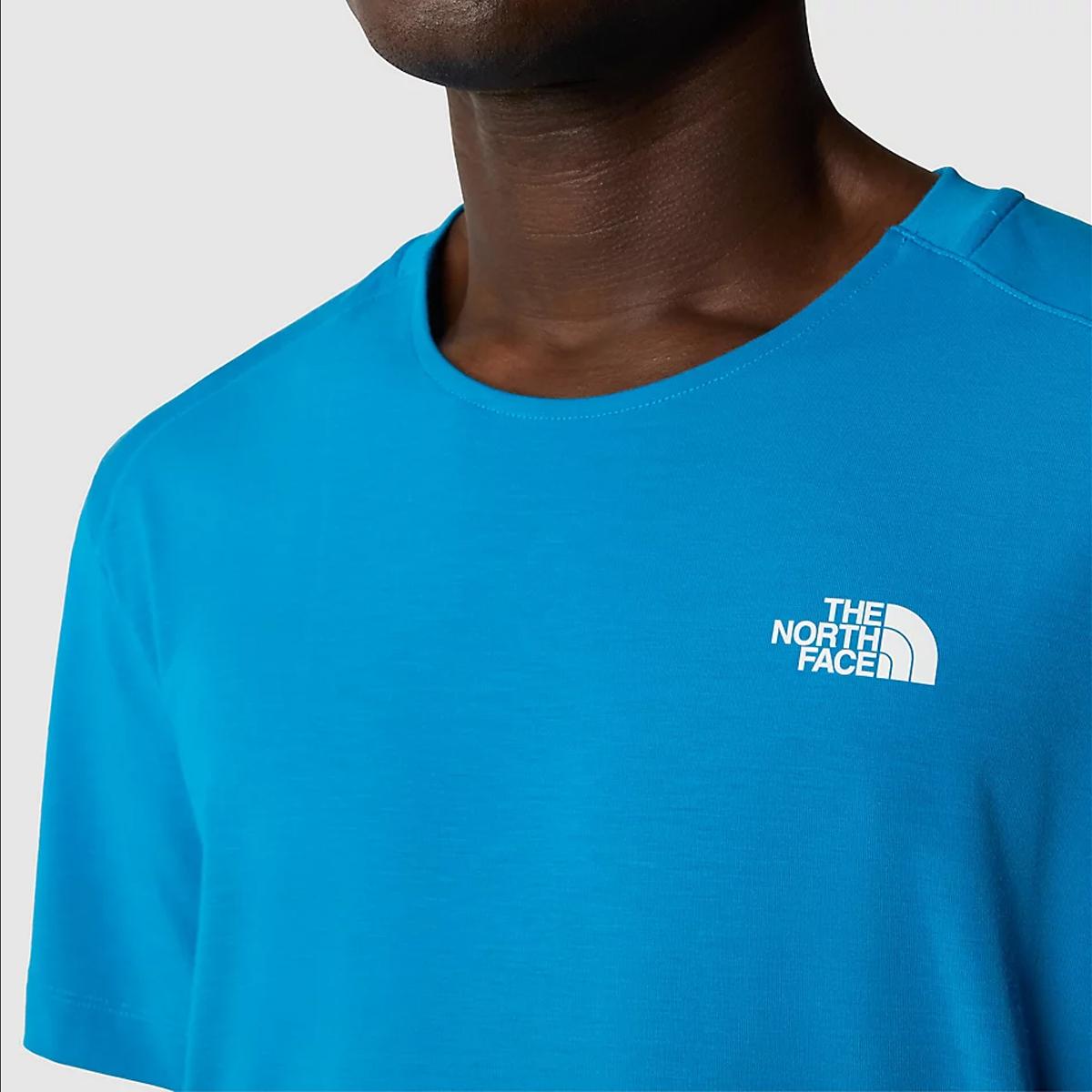 The North Face T-shirt Lightning Alpine Skyline Blue - 3
