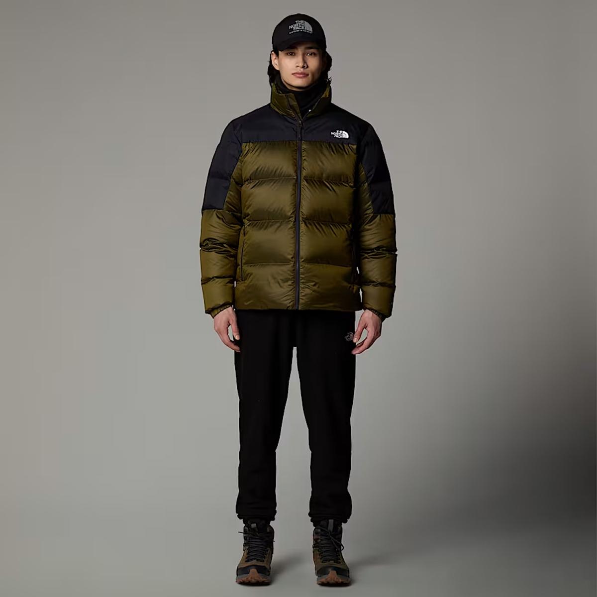 The North Face Piumino Diablo Down 2.0 Moss Green Black - 3