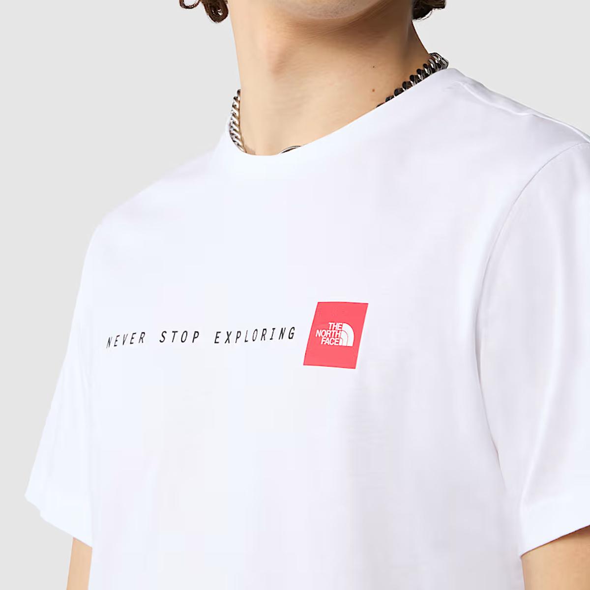 The North Face T-Shirt Never Stop Exploring TNF White - 5