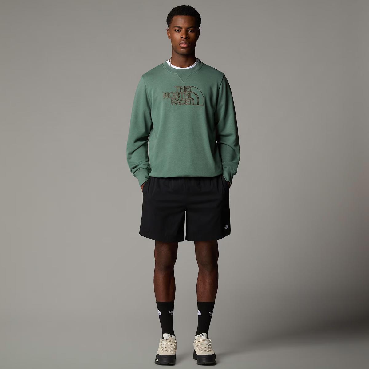 The North Face Felpa Drew Peak Duck Green Latte - 5