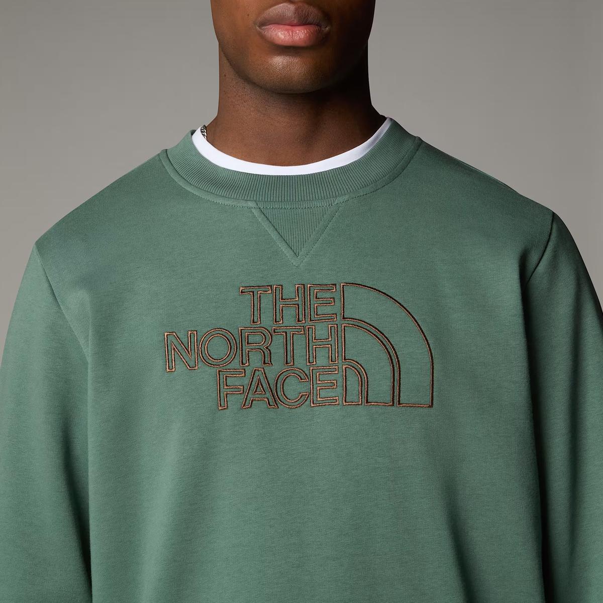 The North Face Felpa Drew Peak Duck Green Latte - 6