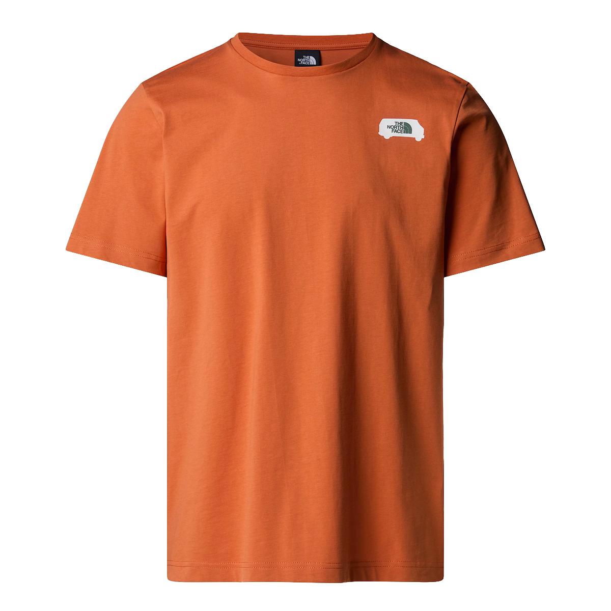 The North Face T-shirt Outdoor Graphic Iron Bronze - 1