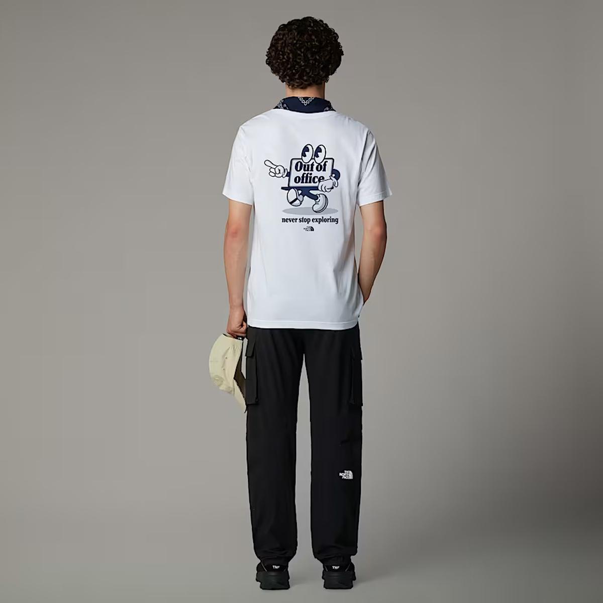 The North Face T-Shirt Cartoon Logo TNF White - 5