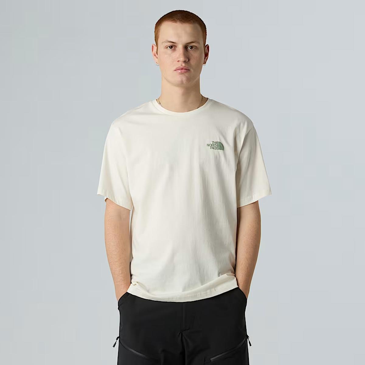 The North Face T-Shirt NSE Slopes Relaxed White Dune - 3