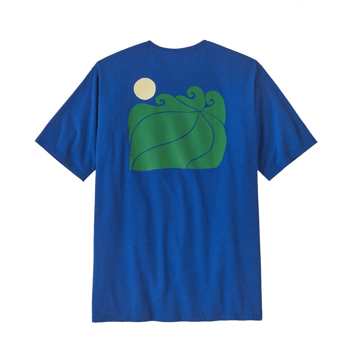 Patagonia T-Shirt Sunrise Rollers Responsibili-Tee® Endless Blue - 2