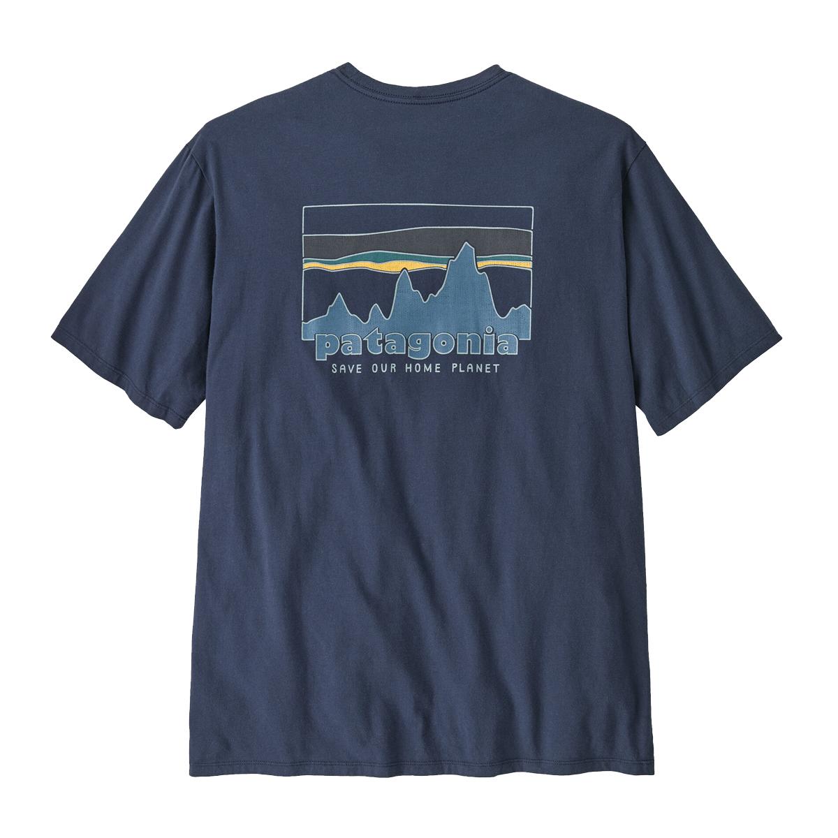 Patagonia T-Shirt '73 Skyline Organic New Navy - 1