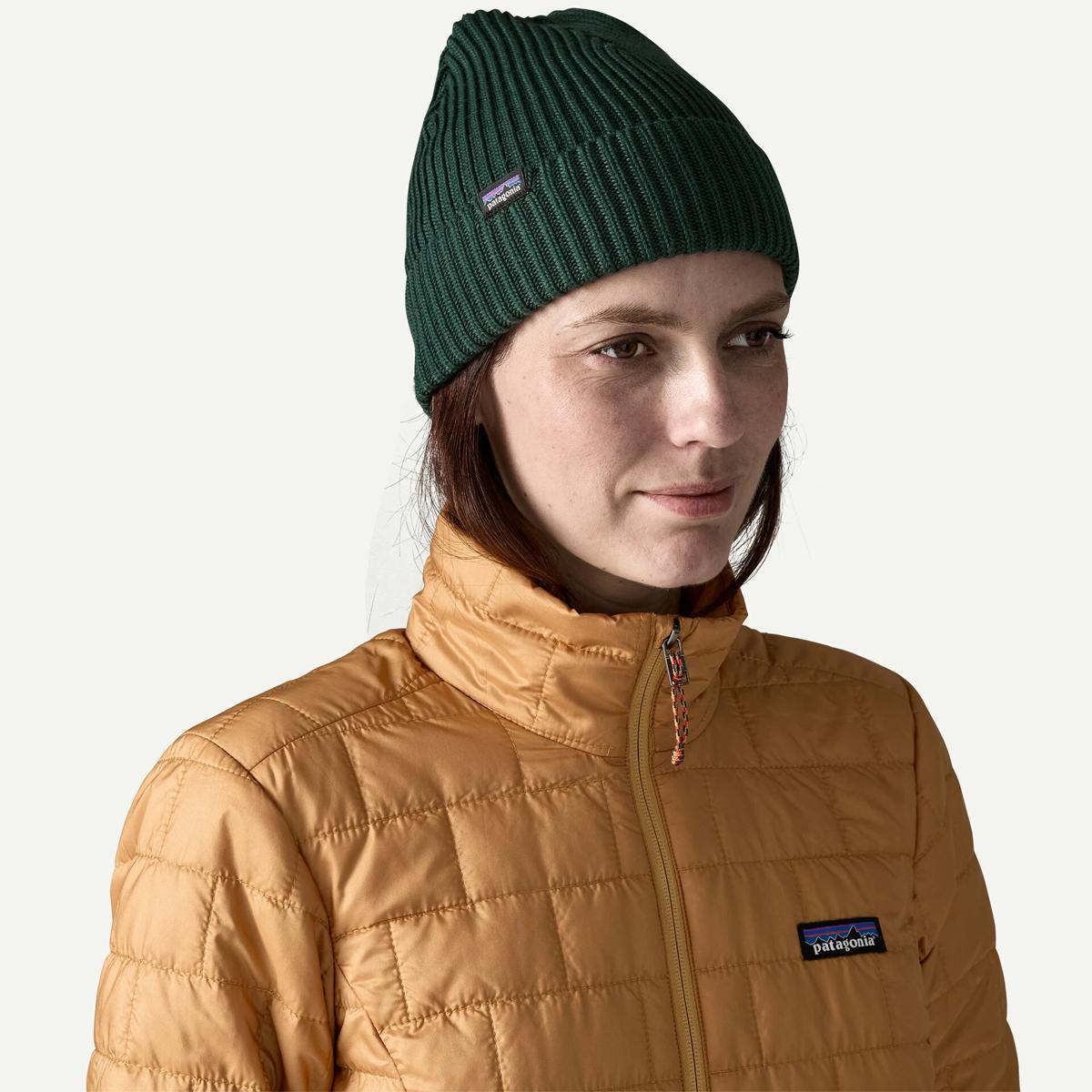 Patagonia Berretto Fishermans Rolled Cascade Green - 4