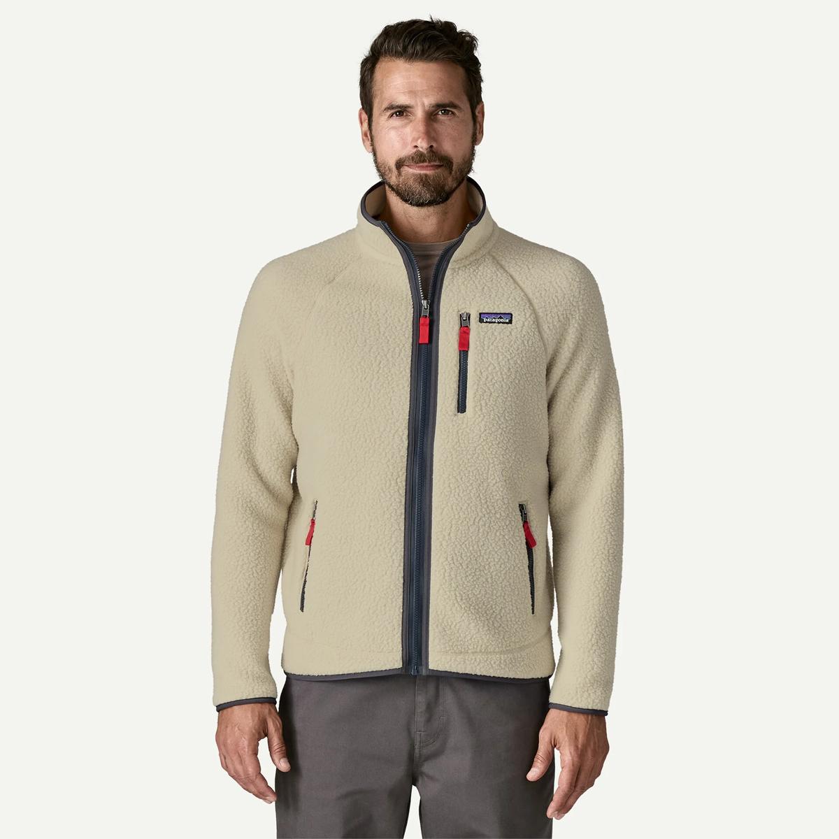 Patagonia Giacca in pile Retro Fleece Pelican Smolder Blue - 2