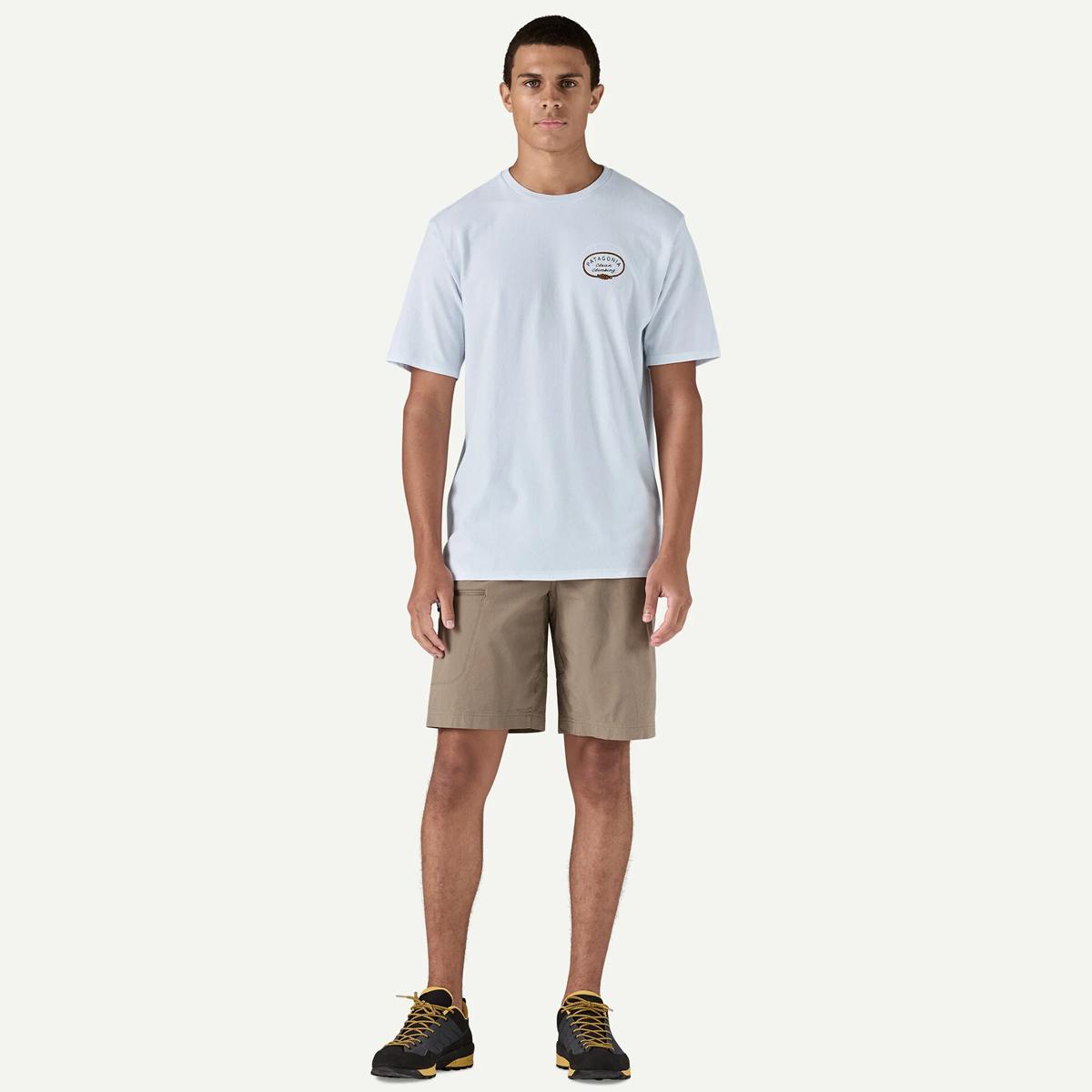 Patagonia T-shirt M's Clean Climb Roots White - 4