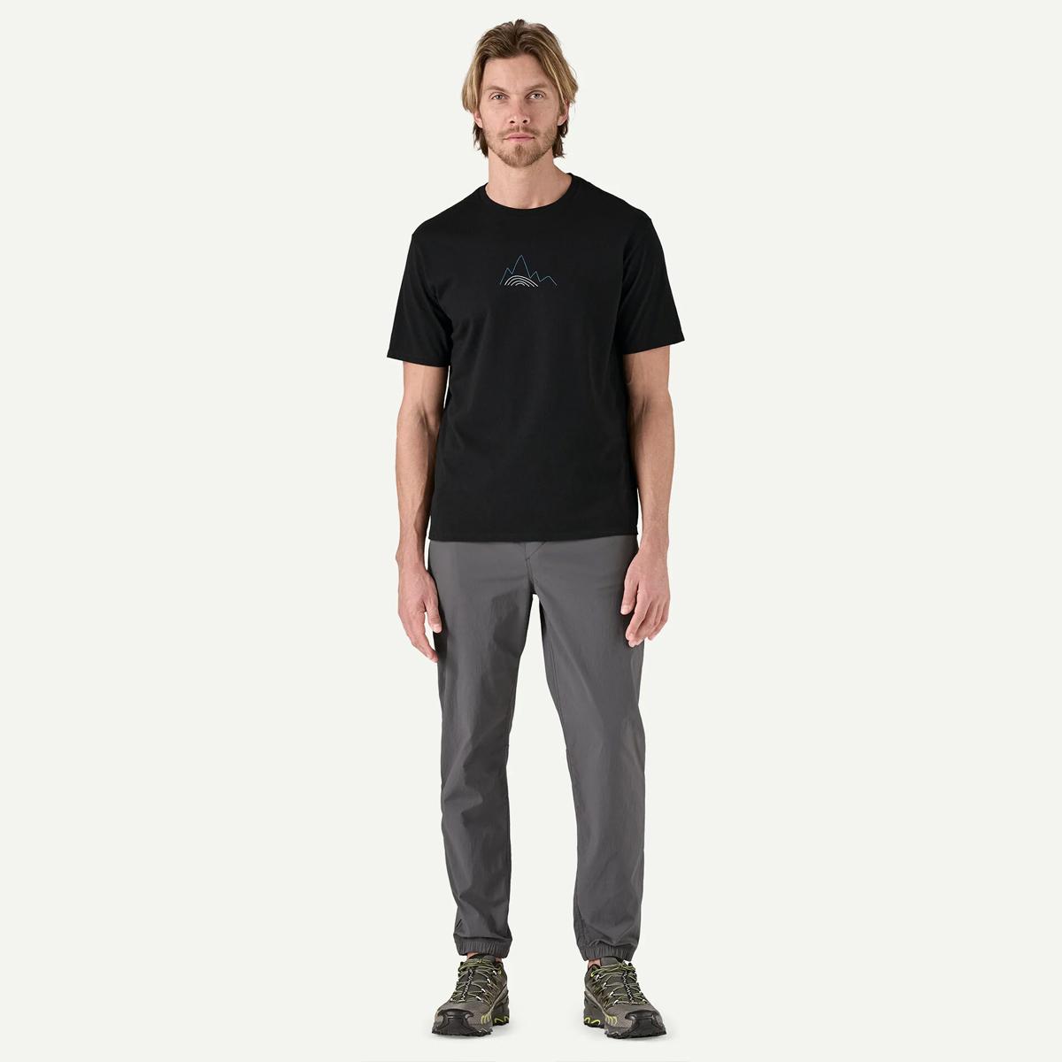 Patagonia T-Shirt Berm Logo Responsibili-Tee® Black - 5