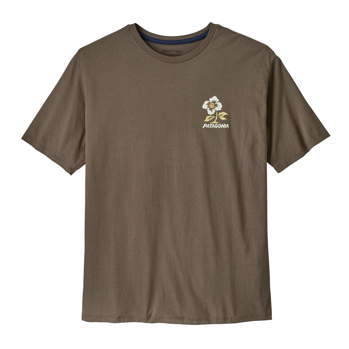 Patagonia T-Shirt Balance Peace Seeds: Marlow Brown - 1