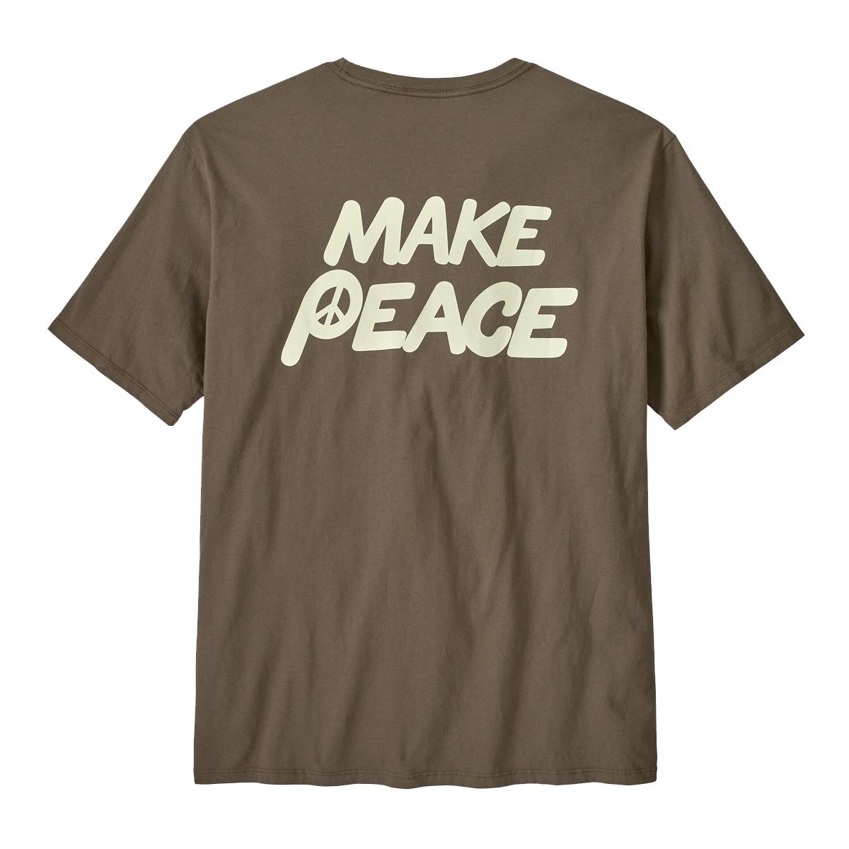 Patagonia T-Shirt Balance Peace Seeds: Marlow Brown - 2