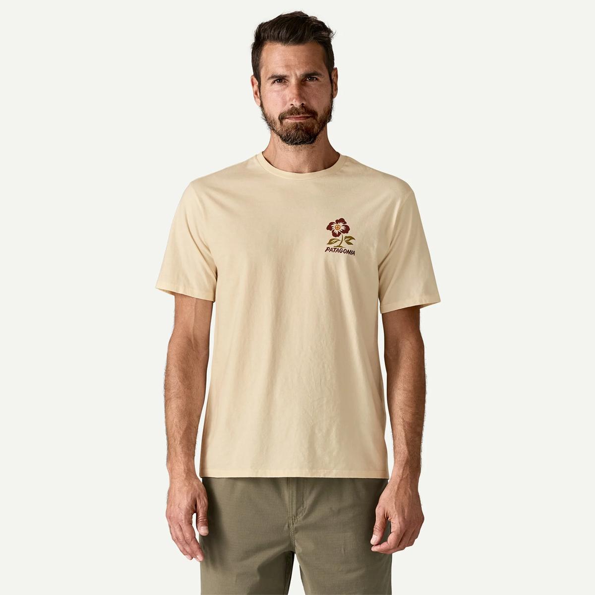 Patagonia T-Shirt Balance Peace Seeds: Marlow Brown - 3
