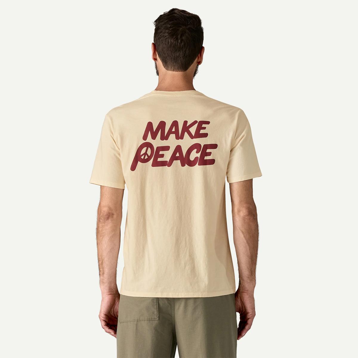 Patagonia T-Shirt Balance Peace Seeds: Marlow Brown - 4
