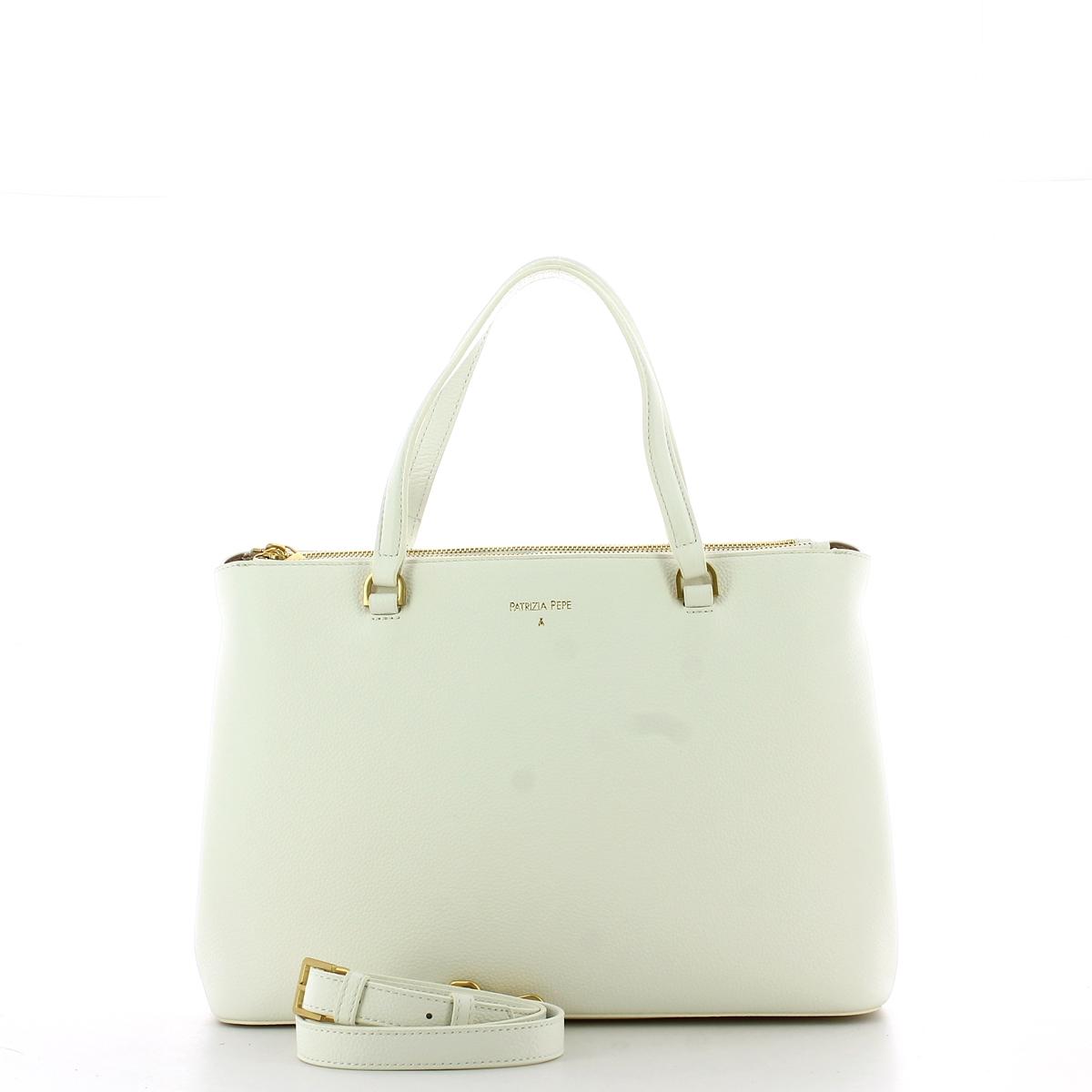 Patrizia Pepe Borsa a mano Bianco - 4