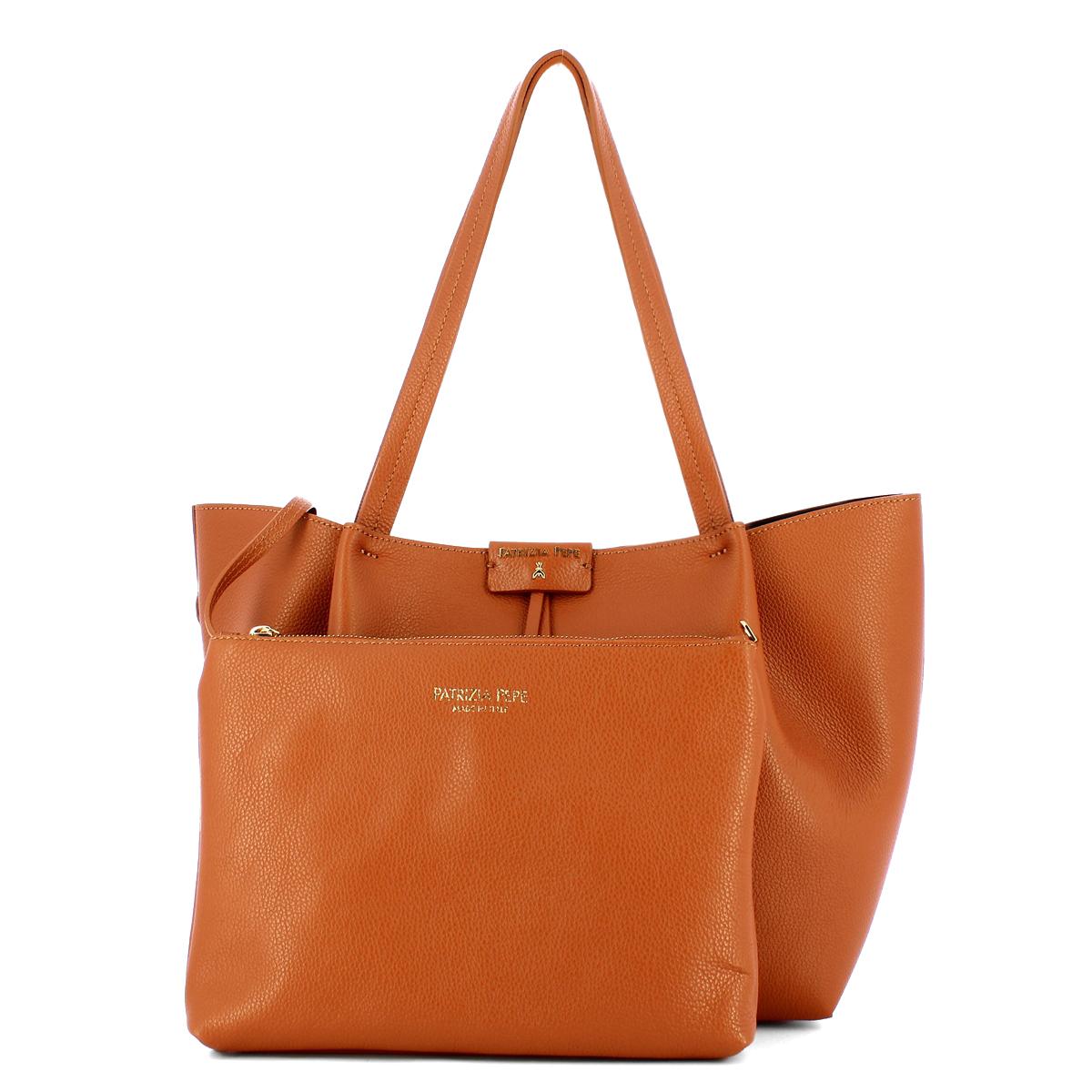 Patrizia Pepe Shopping Pepe City M New Cuoio - 4