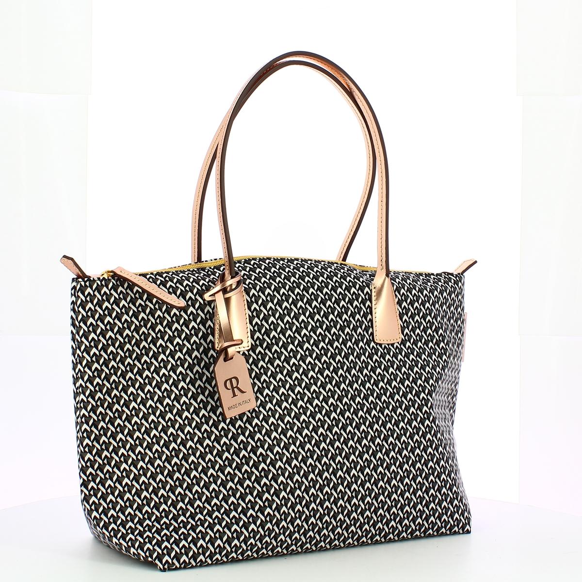 Roberta Pieri Borsa a mano Robertina Large Tatami Lounge Metal Copper - 2