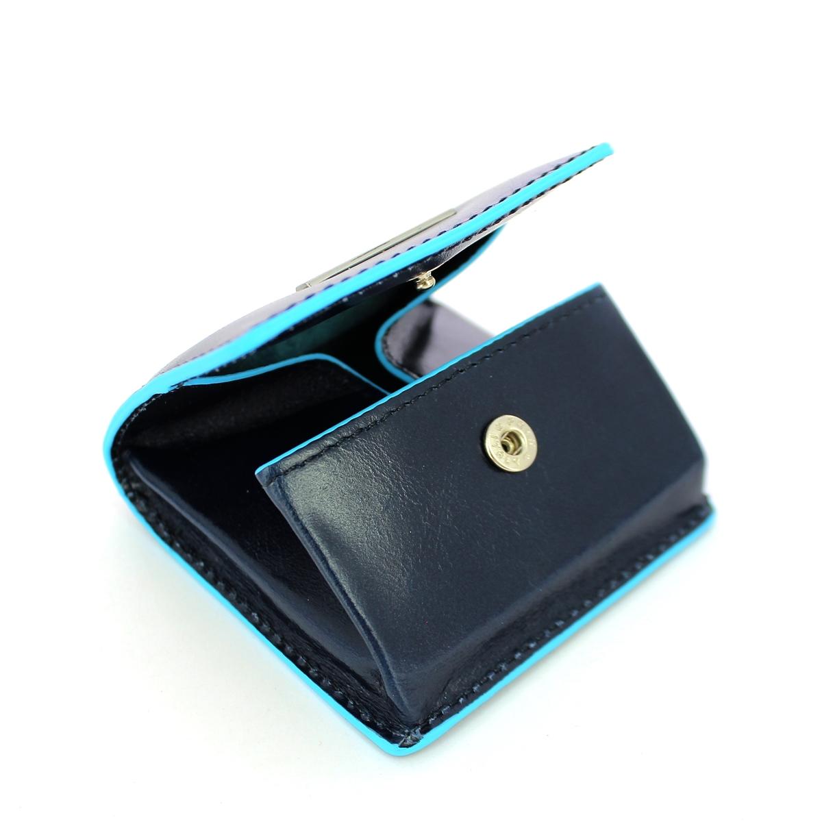 Square coin pouch Blue Square