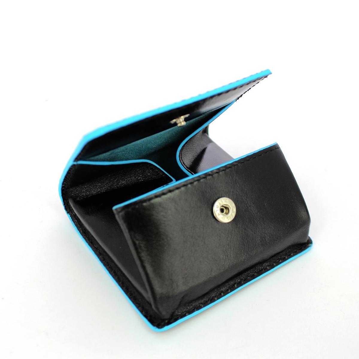 Square coin pouch Blue Square