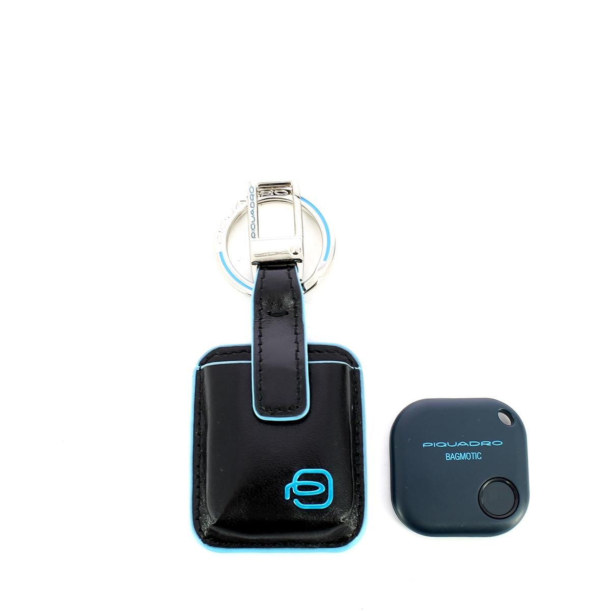 Piquadro Portachiavi Connequ Blue Square - 1