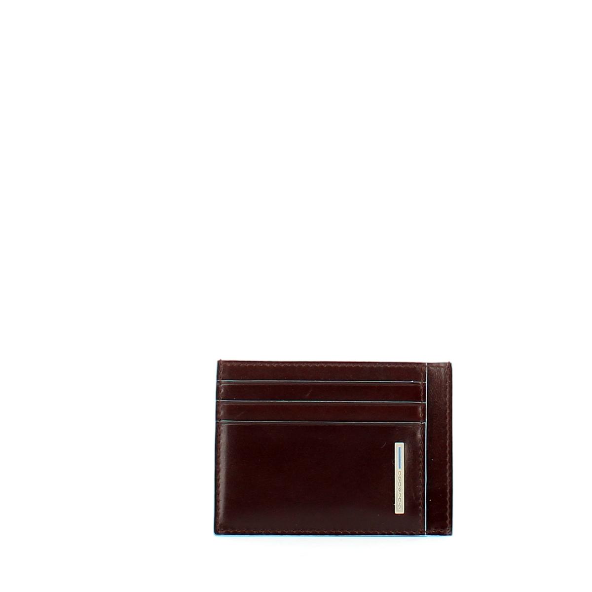 Piquadro Bustina Porta Carte di Credito Blue Square - 1