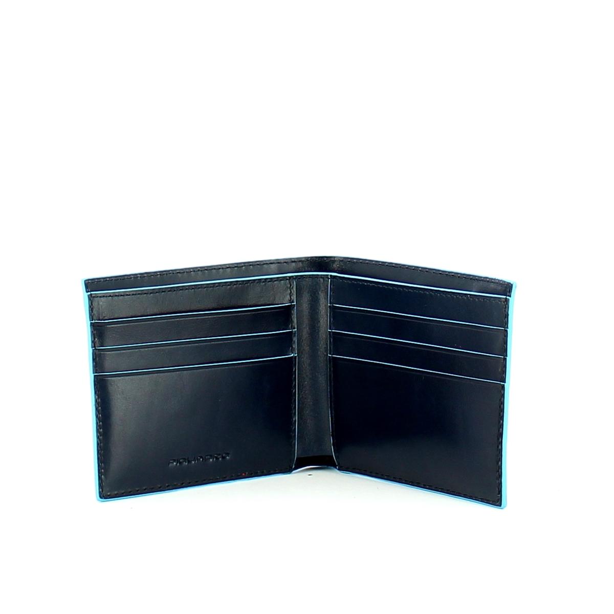 Piquadro Portafoglio porta ID rimovibile Blue Square - 3
