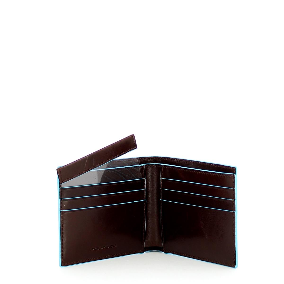 Piquadro Portafoglio porta ID rimovibile Blue Square - 3