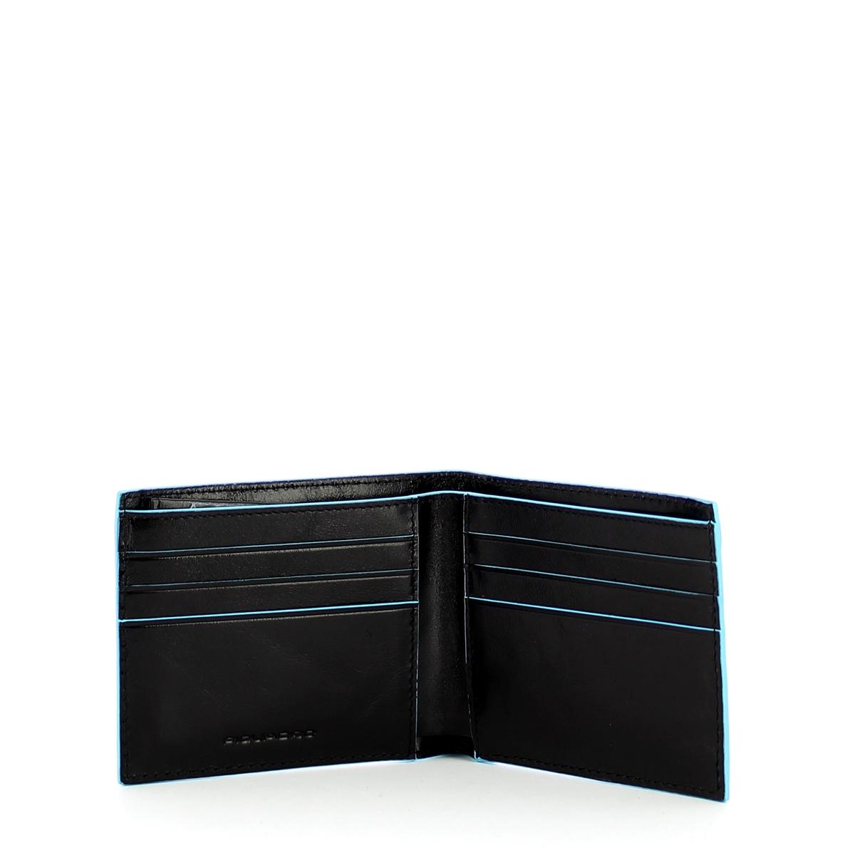 Piquadro Portafoglio porta ID rimovibile Blue Square - 3