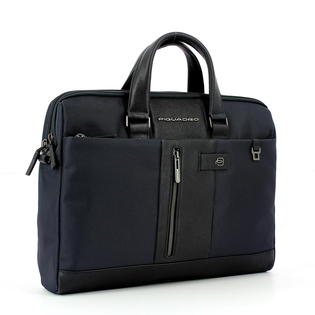 Piquadro Cartella Due Manici Brief 15.6 - 2