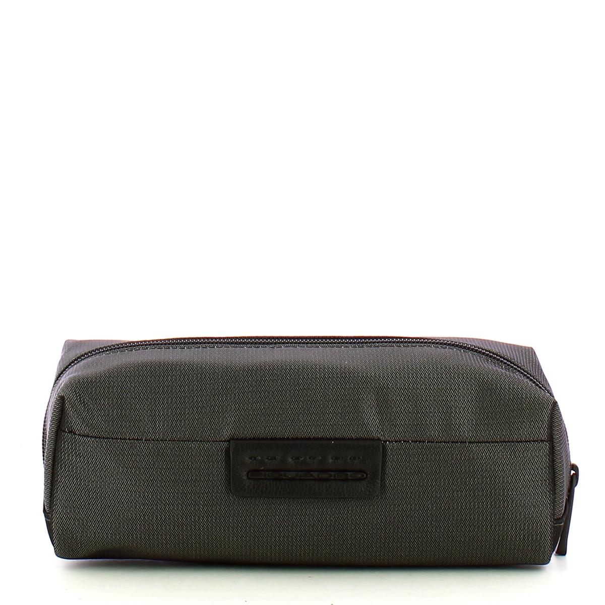 Piquadro Pochette P16 Chevron Grigio - 1