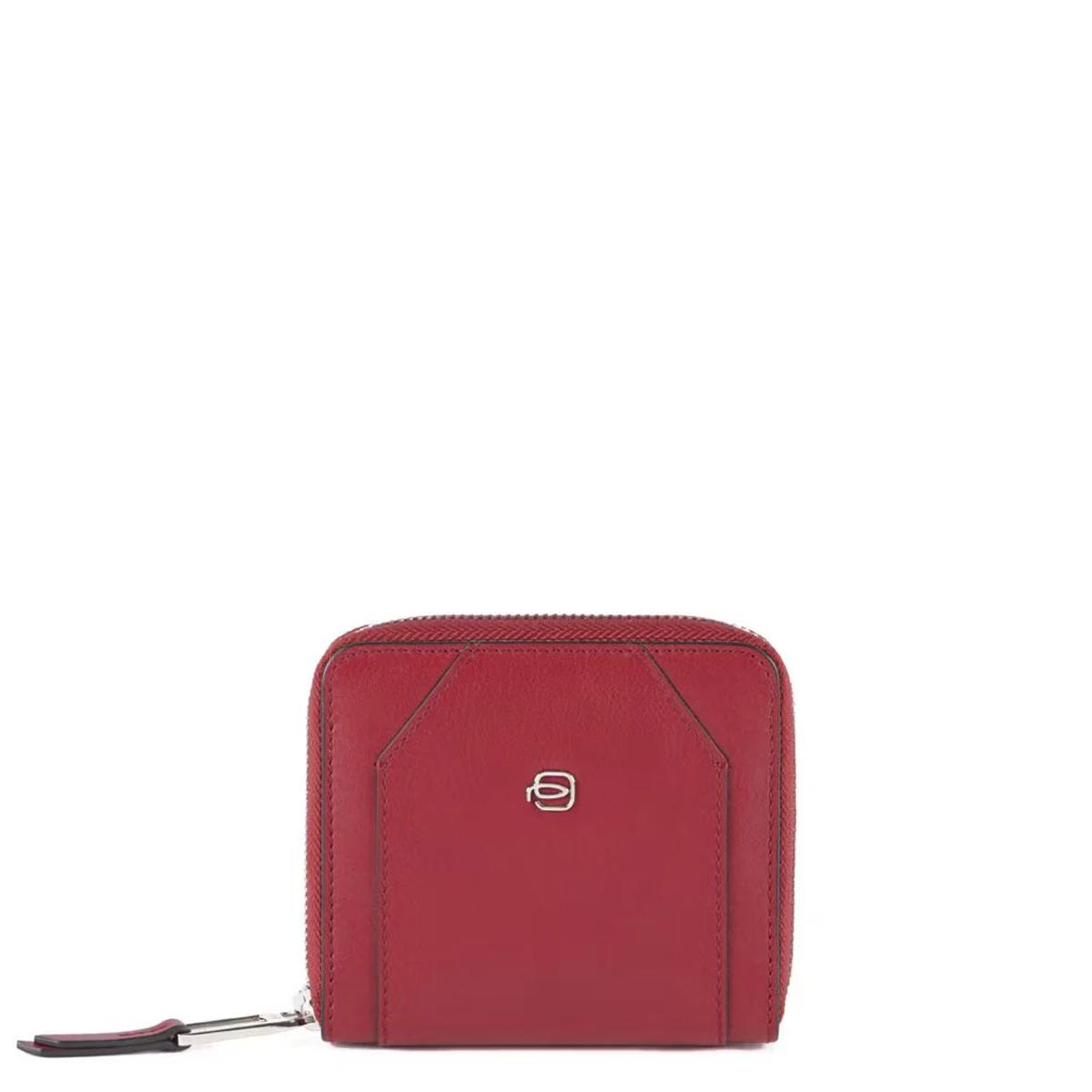 Piquadro Portafoglio piccolo Muse Zip Around Bordeaux - 1