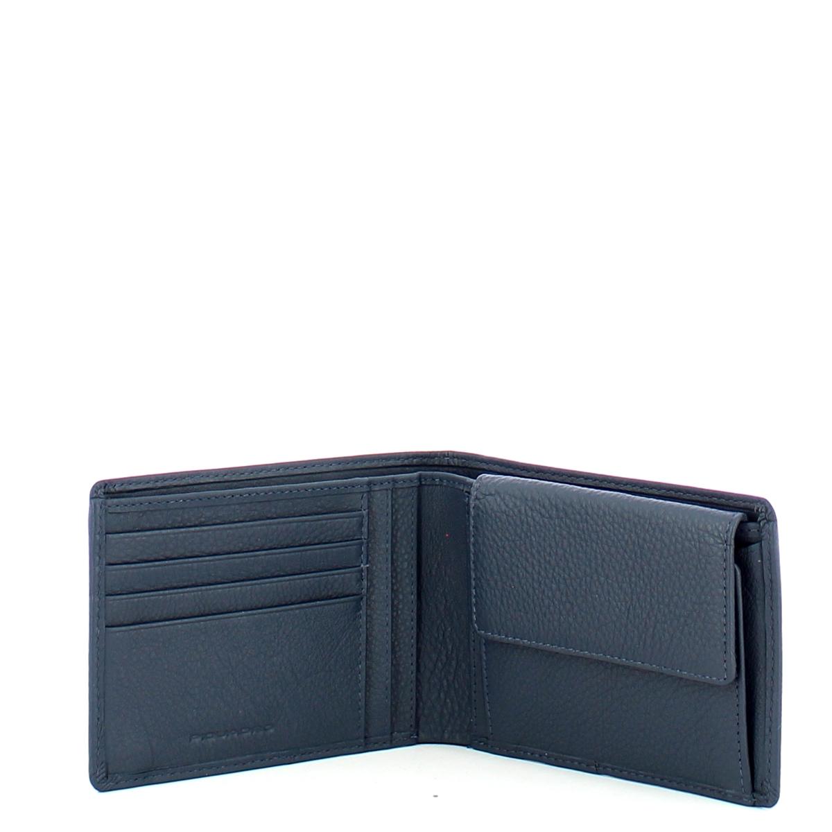 Piquadro Portafoglio con portamonete Akron RFID - 3