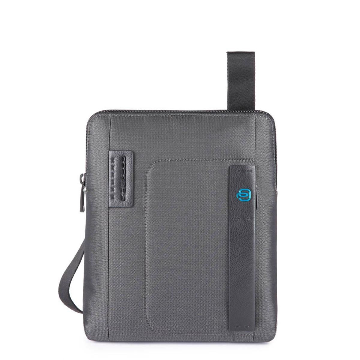 Piquadro Borsello Porta Tablet P16 Chevron Grigio - 1