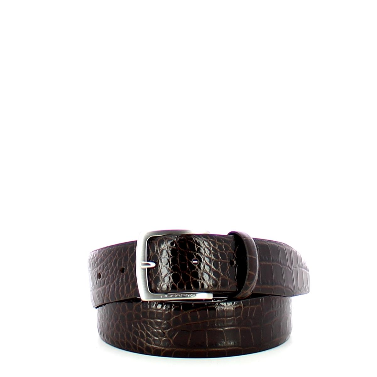 Piquadro Cintura uomo in pelle 35 mm stampa Cocco - 1