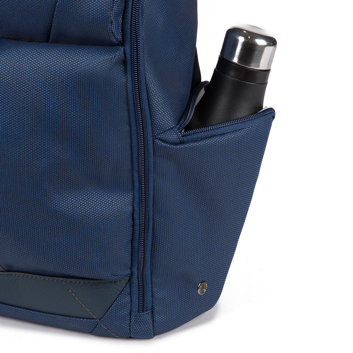 Piquadro Zaino Porta PC in tessuto riciclato Trakai 14.0 RFID - 3