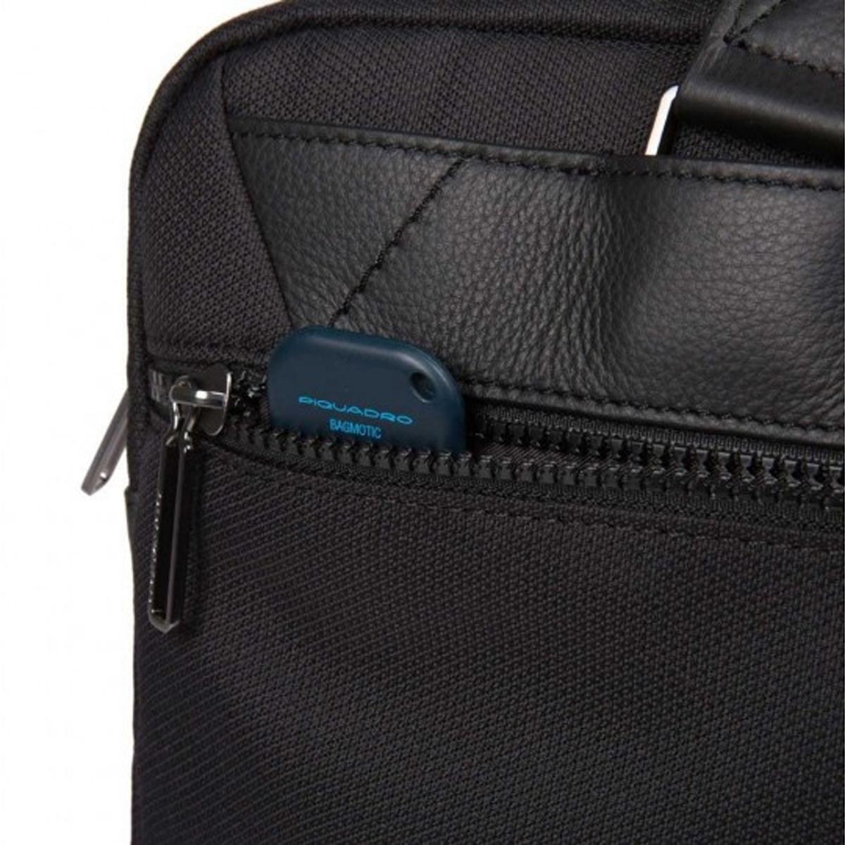 Piquadro Cartella fast-check a due manici porta PC Trakai in tessuto 15.6 - 5