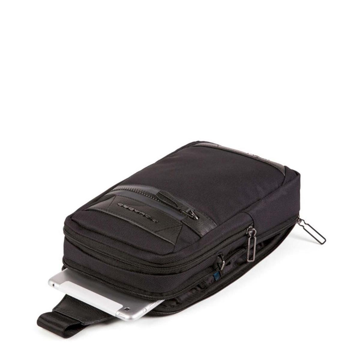 Piquadro Monospalla uomo in tessuto con porta iPad®mini Trakai - 3